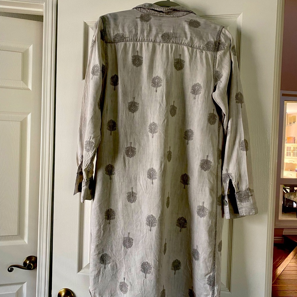 Shirt dress. Dress it up or down